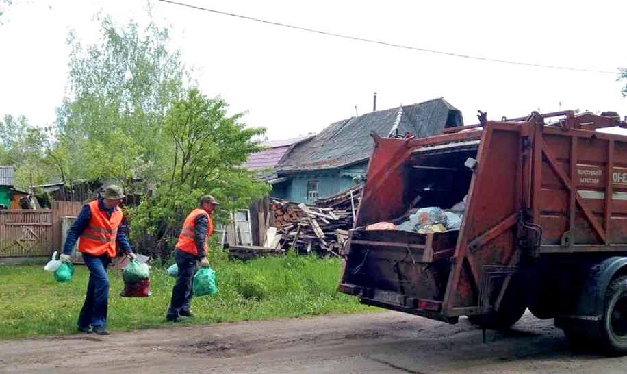 Вывоз мусора из частного дома в Балашихе в октябре
