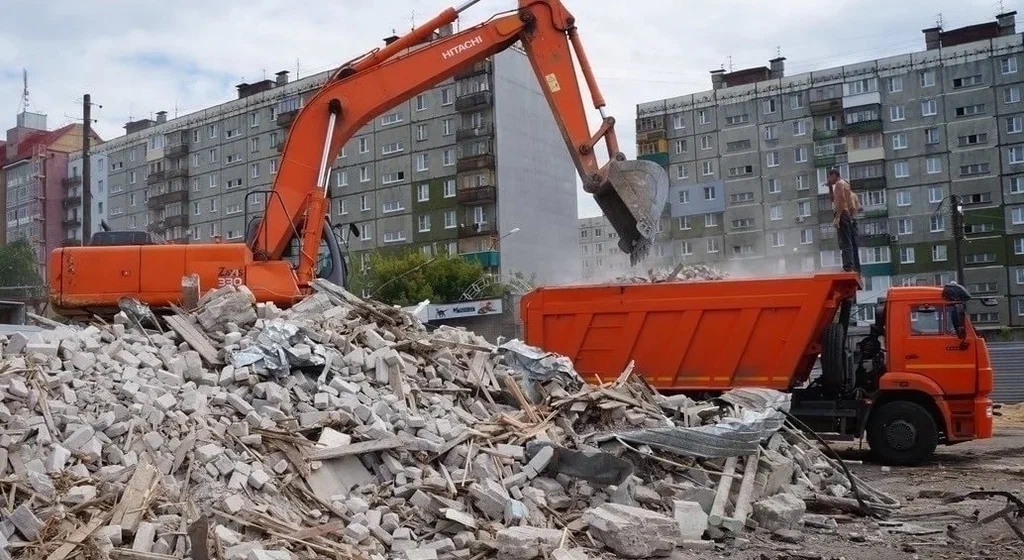 Профессиональный вывоз строительного мусора в Балашихе в октябре