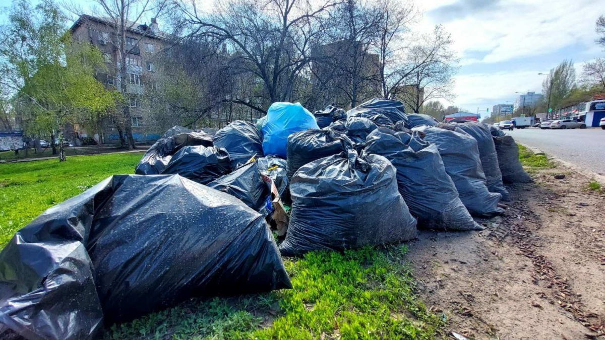 Вывоз и утилизация мусора после субботника в Балашихе в октябре