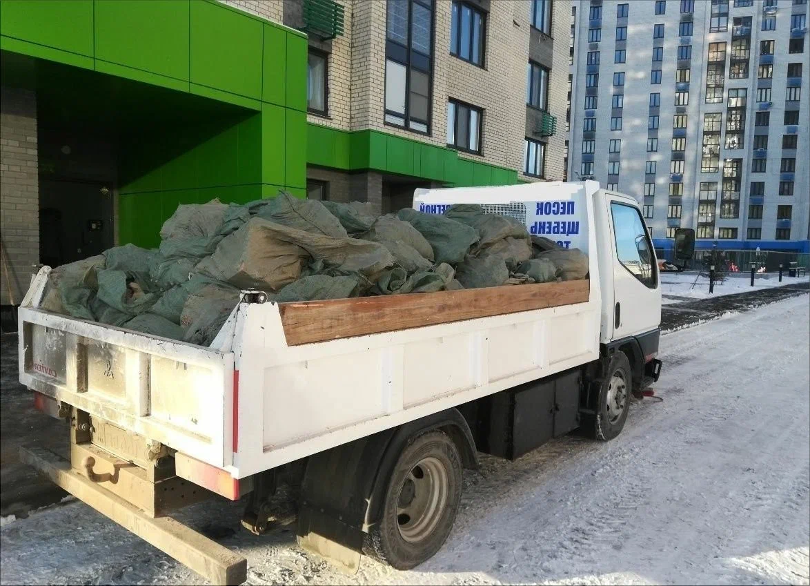 Вывоз мусора грузовым фургоном 3 тонны в Балашихе — цена от 1384 руб., ПроМусор